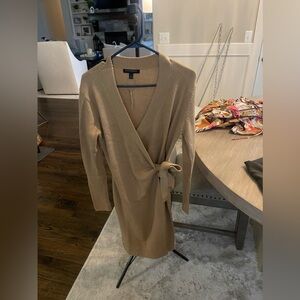 Banana Republic Factory Wrap sweater dress